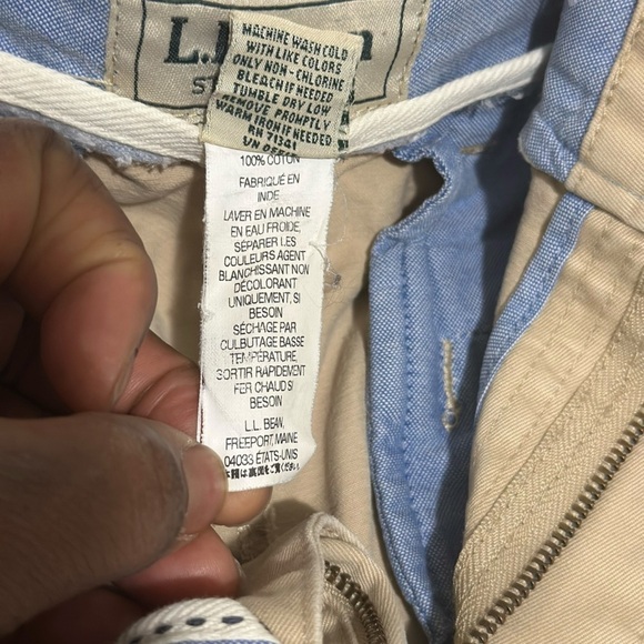 L.L. Bean Men's Tan Shorts Size 32W - Picture 8 of 13